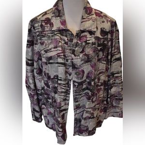 Chico’s Foil Fun Laureen’s Jacket